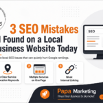 3 SEO Mistakes I Found on a Local Business Website Today